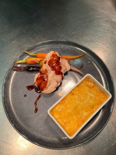 Gefüllte Fasanenbrust